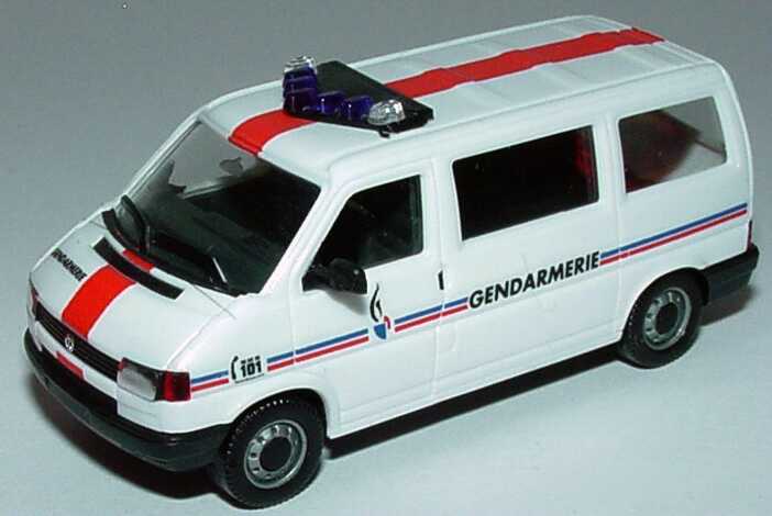 Foto 1:87 VW T4 Caravelle Gendarmerie herpa
