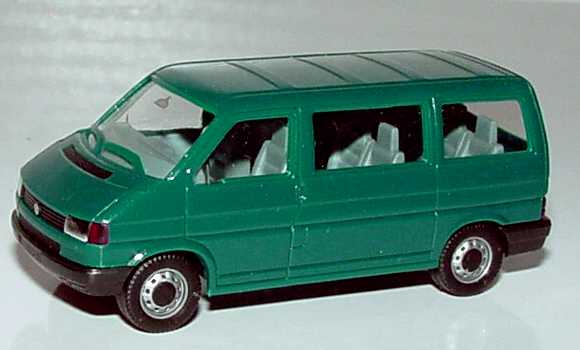 Foto 1:87 VW T4 Caravelle dunkelgrün herpa 041560