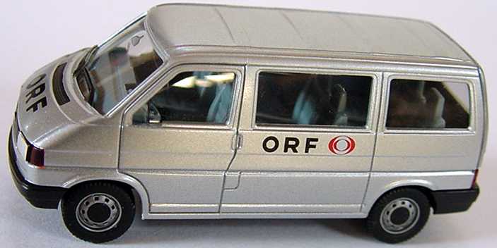 Foto 1:87 VW T4 Caravelle silber-met. ORF herpa 041799
