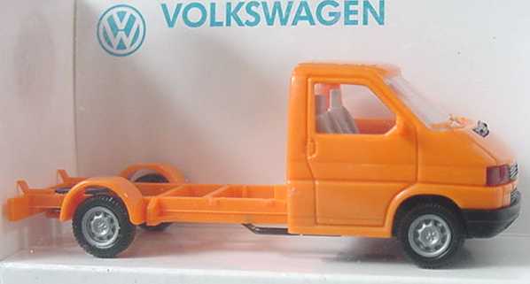 Foto 1:87 VW T4 Chassis orange Werbemodell Wiking