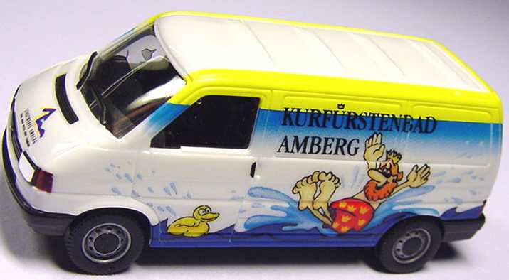 Foto 1:87 VW T4 Kasten Kurfürstenbad Amberg herpa 187091