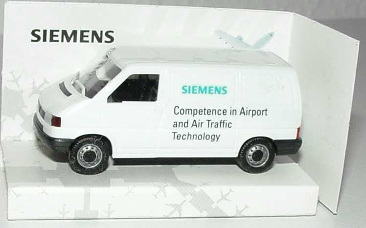 Foto 1:87 VW T4 Kasten Siemens - Competence in Airport and Air Traffic Technology herpa