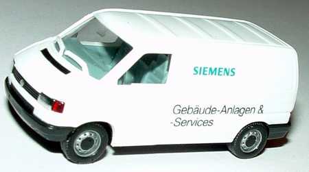 Foto 1:87 VW T4 Kasten Siemens - Gebäude-Anlagen & -Services herpa