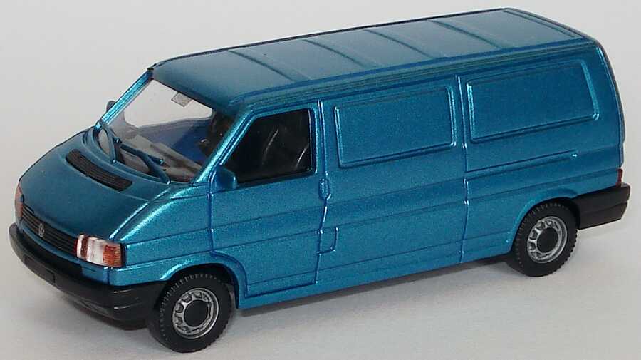 Foto 1:87 VW T4 Kasten lang lagunenblau-met. AMW/AWM 3059