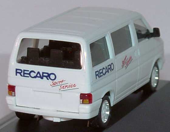 Foto 1:87 VW T4 mit Borbet-Felgen Recaro Sport Service herpa 181327