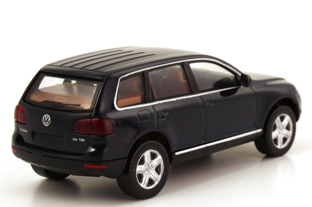 Foto 1:87 VW Touareg I V10 TDI (Typ 7L) perlblau Wiking 06001