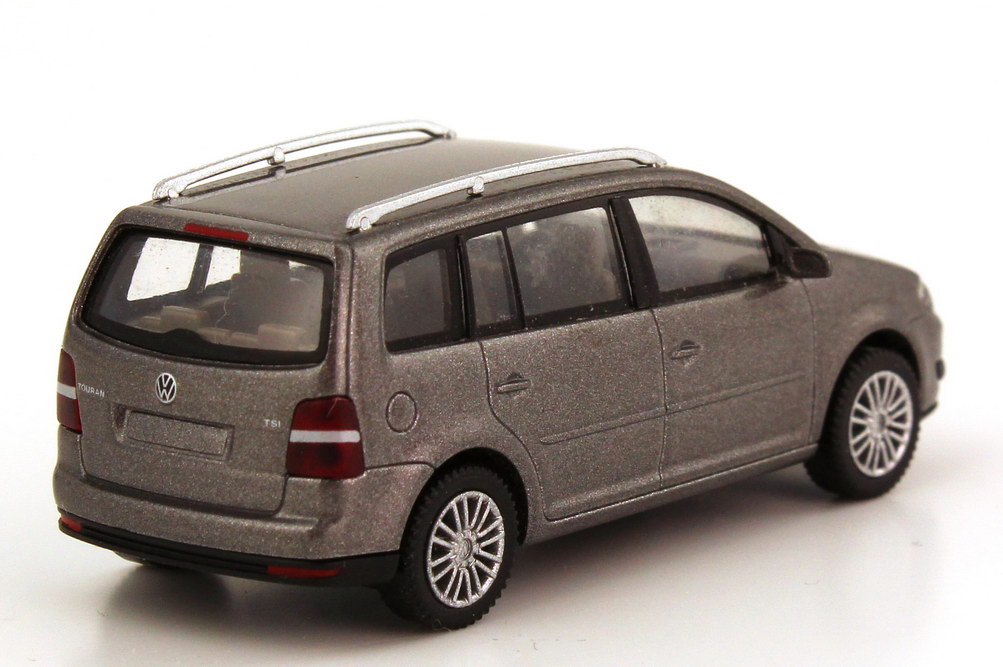 Foto 1:87 VW Touran Facelift (Typ 1T GP) slategrey-met. Wiking 1T0099301GPD7S