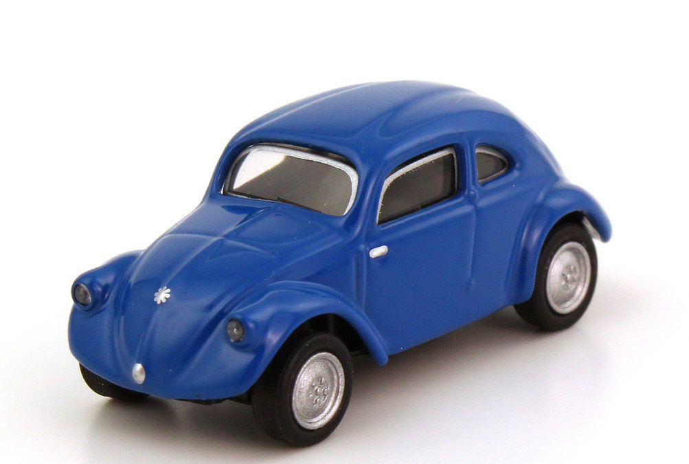 Foto 1:87 VW Typ 30 Prototyp 1937 Ur-Käfer blau - Schuco 25122