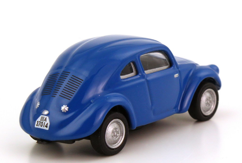 Foto 1:87 VW Typ 30 Prototyp 1937 Ur-Käfer blau - Schuco 25122