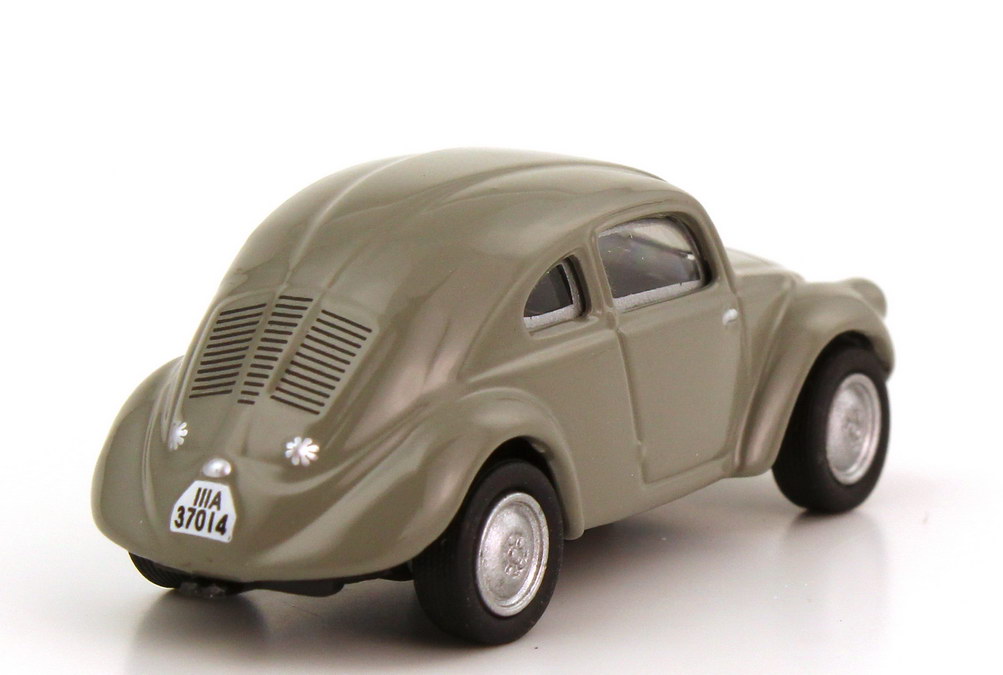 Foto 1:87 VW Typ 30 Prototyp 1937 Ur-Käfer grau Schuco 25359