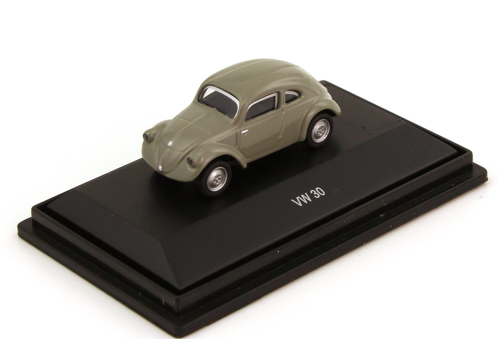 Foto 1:87 VW Typ 30 Prototyp 1937 Ur-Käfer grau Schuco 25359