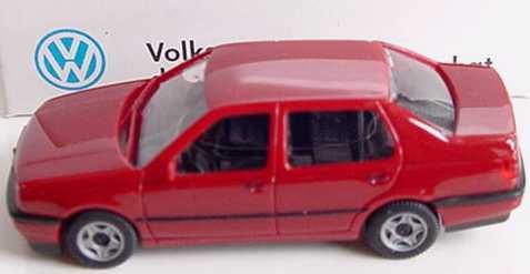 Foto 1:87 VW Vento weinrot Werbemodell herpa