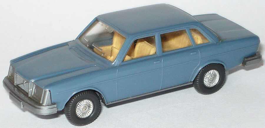 Foto 1:87 Volvo 264 blaugrau IA hellbeige - Wiking 264