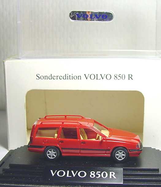 Foto 1:87 Volvo 850 R Kombi rot Werbemodell Wiking 26450