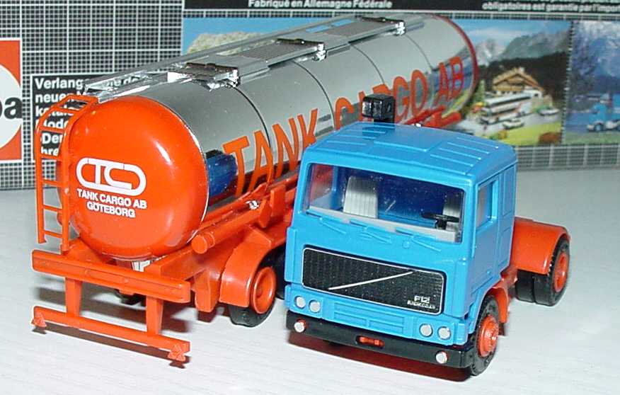 Foto 1:87 Volvo F12 ChromtankSzg 2/3 Tank Cargo AB Göteborg herpa 839003
