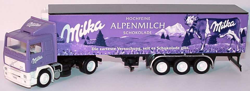 Foto 1:87 Volvo F12 Fv KükoSzg 2/3 Milka Alpenmilch Schokolade Albedo 300110