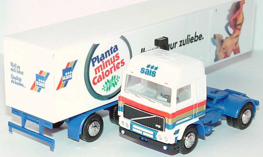 Foto 1:87 Volvo F12 Globetrotter KoSzg 3/2 Sais, Planta minus Caloies - Ihrer Figur zuliebe. Albedo