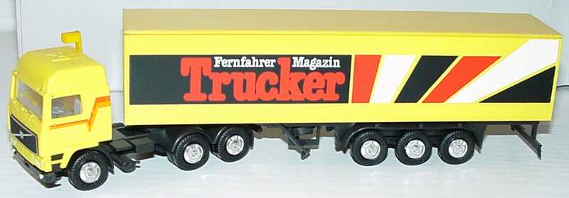 Foto 1:87 Volvo F12 Globetrotter KoSzg 3/3 Trucker Fernfahrer Magazin Albedo