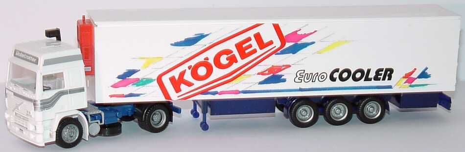 Foto 1:87 Volvo F12 Globetrotter KükoSzg 2/3 Kögel EuroCooler Albedo