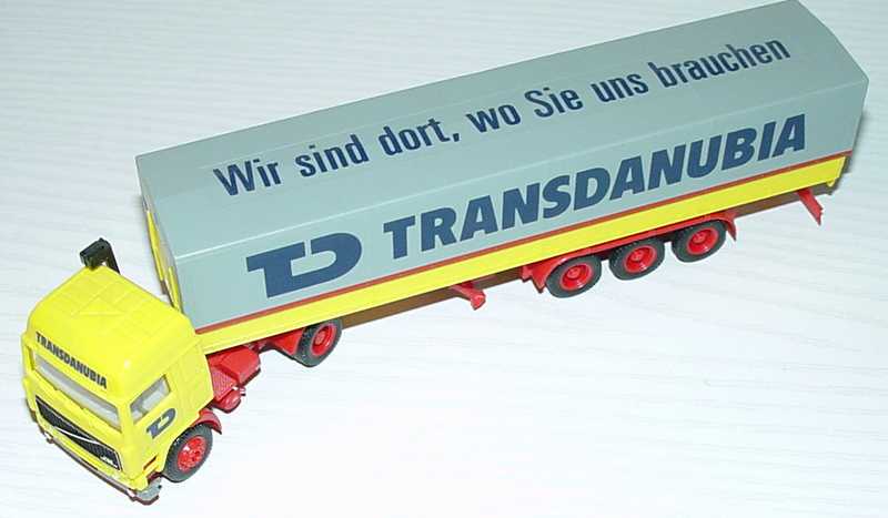 Foto 1:87 Volvo F12 Globetrotter PPSzg 2/3 Transdanubia - Wir sind dort, wo Sie uns brauchen herpa