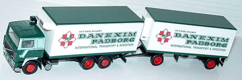 Foto 1:87 Volvo F12 KükoHgz 3/2 Danexim Padborg, International Transport & Spedition Albedo