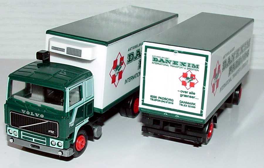Foto 1:87 Volvo F12 KükoHgz 3/2 Danexim Padborg, International Transport & Spedition Albedo