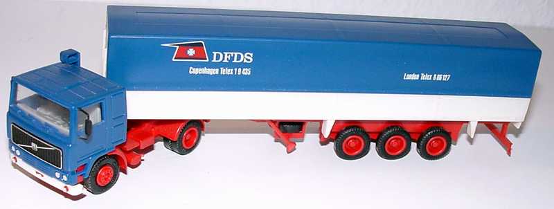 Foto 1:87 Volvo F12 PPSzg 2/3 DFDS herpa 801276