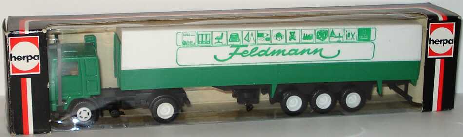 Foto 1:87 Volvo F12 PPSzg 2/3 Feldmann (angegossene Spiegel) herpa