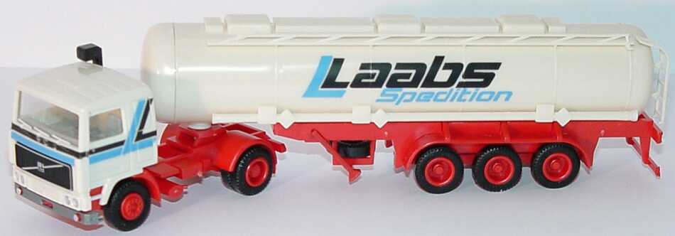 Foto 1:87 Volvo F12 TSzg 2/3 Laabs Spedition herpa