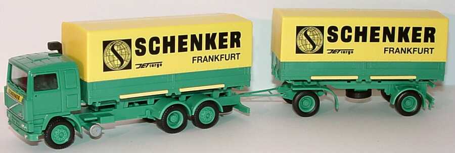 Foto 1:87 Volvo F12 WPPHgz 3/2 Schenker JetCargo Frankfurt herpa 187633