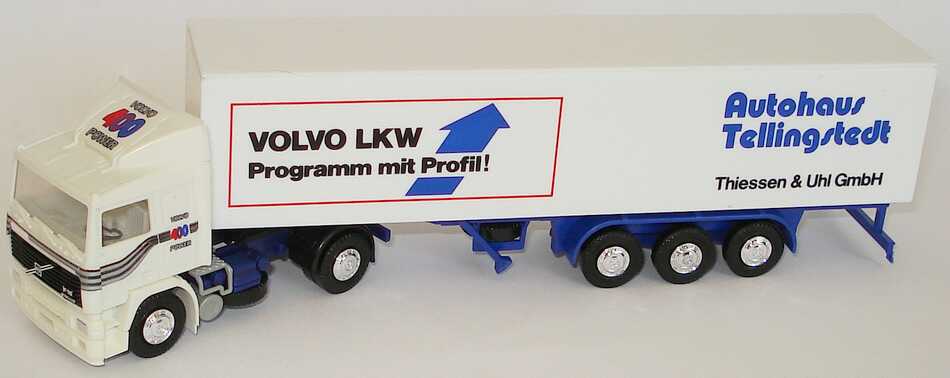 Foto 1:87 Volvo F16 Fv KoSzg 2/3 Autohaus Tellingstedt, Volvo LKW - Programm mit Profil! Albedo