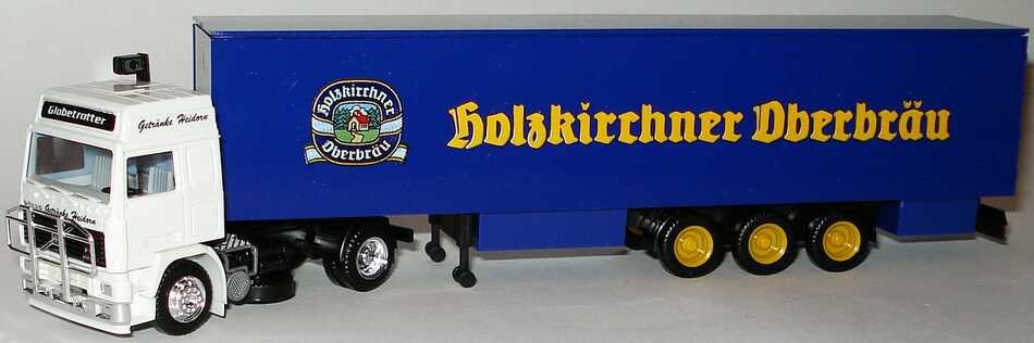 Foto 1:87 Volvo F16 Globetrotter KoSzg 3/2 Getränke Heidorn, Holzkirchner Oberbräu Albedo