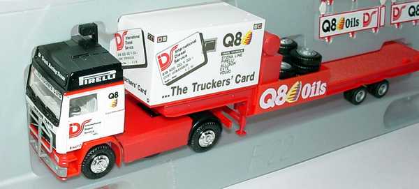 Foto 1:87 Volvo F16 Globetrotter LKW-RenntransportSzg 2/2 Q8 Truck Racing Team Albedo 600108