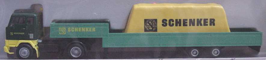 Foto 1:87 Volvo F88 JuPritschenSzg 2/2 mit Ladung Schenker Albedo 116125