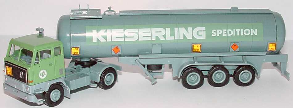 Foto 1:87 Volvo F89 TankSzg 2/3 Kieserling Spedition (Gefahrgutzeichen angebracht) Albedo 116102