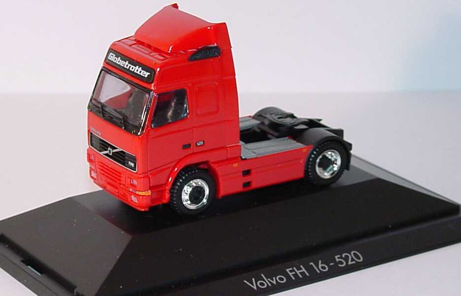 Foto 1:87 Volvo FH 16 Globetrotter Fv Cv 2a Szgm rot herpa 110167