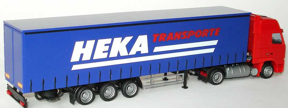 Foto 1:87 Volvo FH 16 Globetrotter Fv GPSzg 2/3 HEKA Transporte AMW/AWM 51655