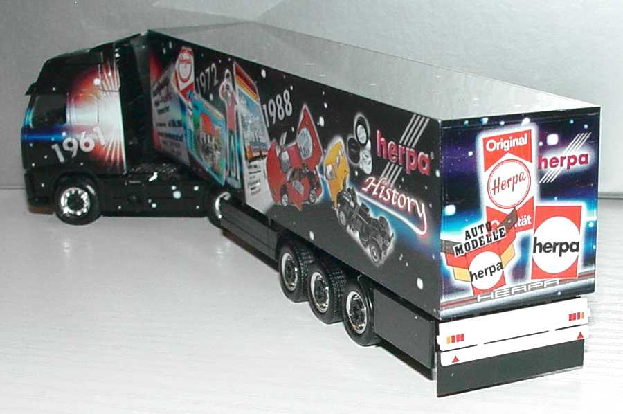 Foto 1:87 Volvo FH Facelift Globetrotter XL Fv Cv KoSzg 2/3 HCC-Truck 2003, Herpa History herpa 196932