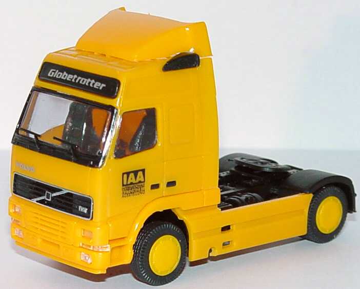 Foto 1:87 Volvo FH Globetrotter Fv Cv 2a Szgm IAA 1994 gelb Albedo