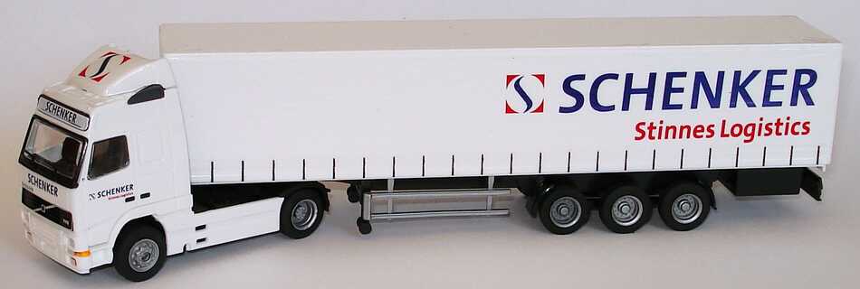 Foto 1:87 Volvo FH Globetrotter Fv Cv GpSzg 2/3 Schenker, Stinnes Logistics Albedo 320104