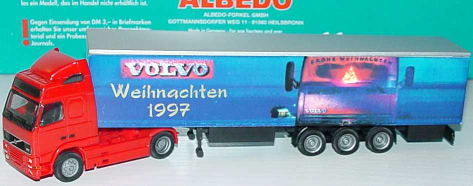 Foto 1:87 Volvo FH Globetrotter Fv Cv KoSzg 2/3 Volvo Weihnachten 1997 Albedo