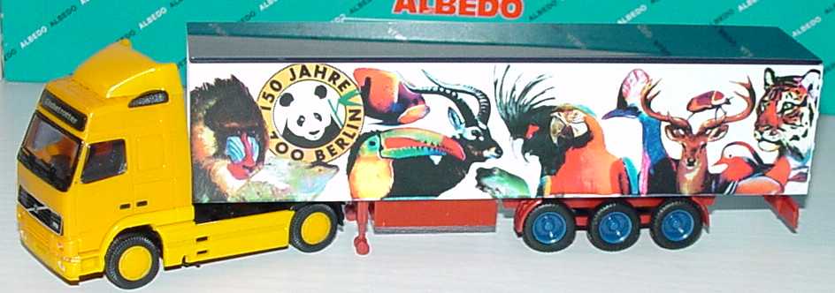 Foto 1:87 Volvo FH Globetrotter Fv Cv KoSzg 2/3 aaa ´94, 150 Jahre Zoo Berlin Albedo