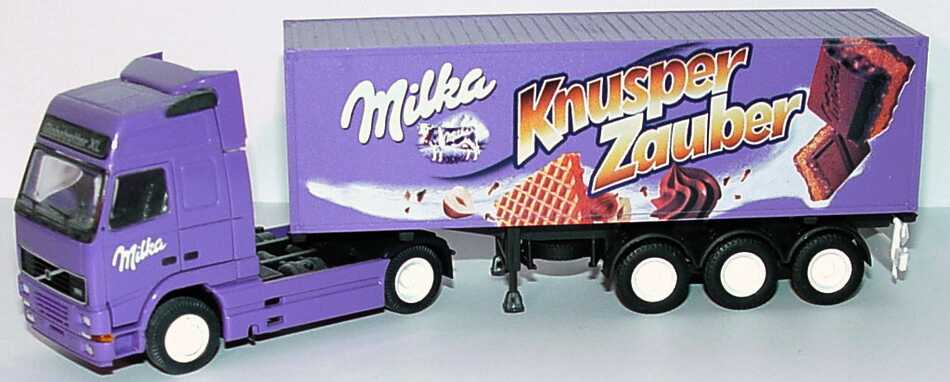 Foto 1:87 Volvo FH Globetrotter XL Fv Cv 30CoSzg 2/3 Milka Knusper Zauber Albedo 320112