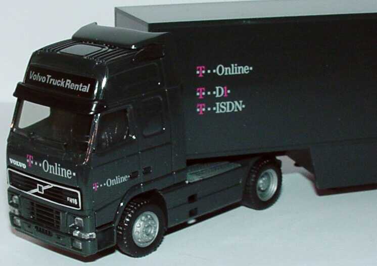 Foto 1:87 Volvo FH Globetrotter XL Fv Cv KoSzg Cv 2/3 T-Online herpa