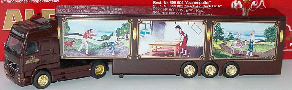 Foto 1:87 Volvo FH Globetrotter XL Fv Cv KoSzg Cv 2/3 Tischlein deck Dich (Märchen Edition) Albedo 600005