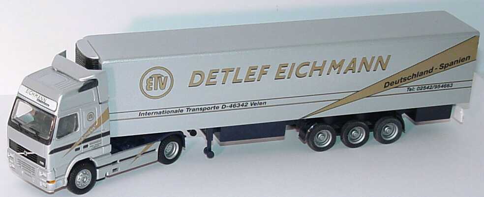 Foto 1:87 Volvo FH Globetrotter XL Fv Cv KükoSzg 2/3 ETV, Detlef Eichmann Transporte, Velen Albedo 320123