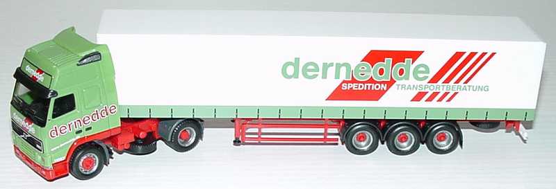 Foto 1:87 Volvo FH Globetrotter XL Fv GpSzg 2/3 dernedde Spedition (Wandt-Design) herpa 147088