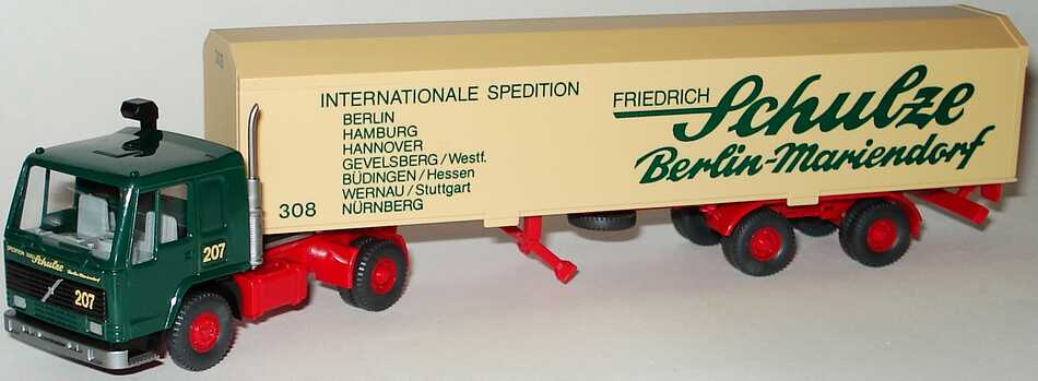 Foto 1:87 Volvo FL10 HuPacSzg 2/2 Friedrich Schulze, Berlin-Mariendorf Wiking 548