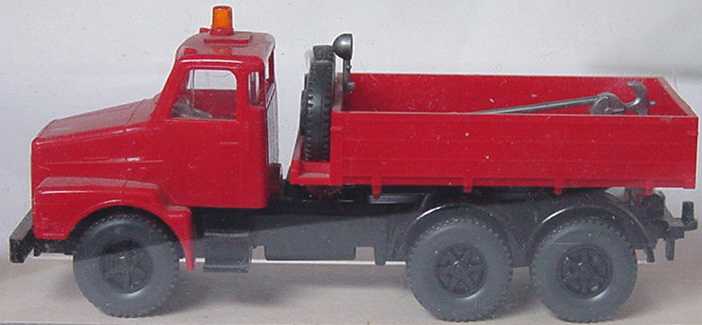 Foto 1:87 Volvo Hauber 3a Bergungs-Lkw rot Wiking 18461