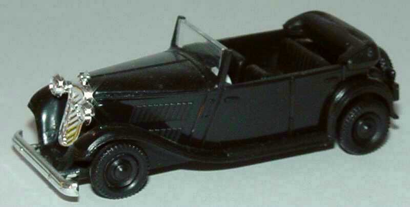 Foto 1:87 Wanderer W 240 Cabrio-Limousine schwarz Brekina 17040